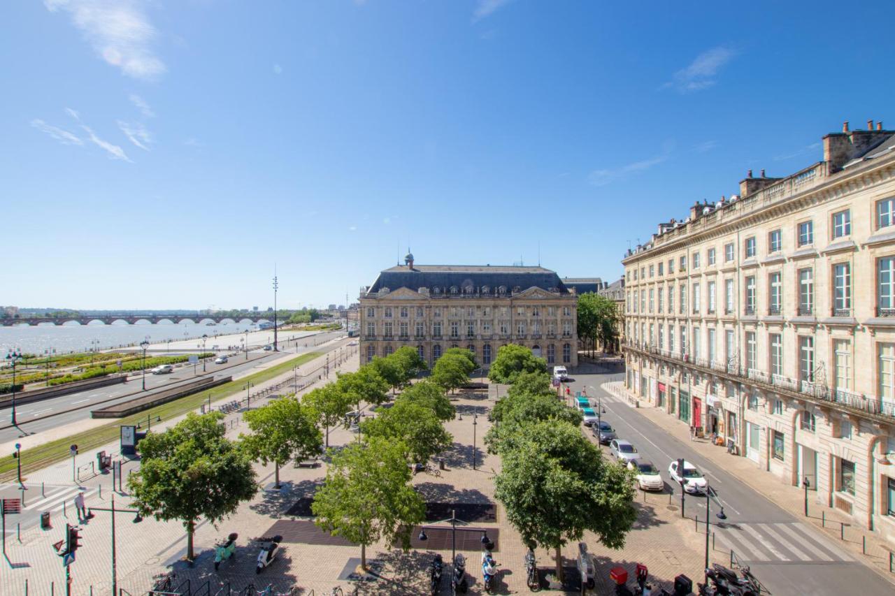 Appartement Luxe Avec Climatisation Parking Vue Exeptionnelle Bordeaux Luaran gambar